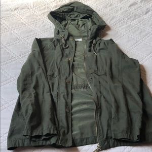 Woman’s light coat